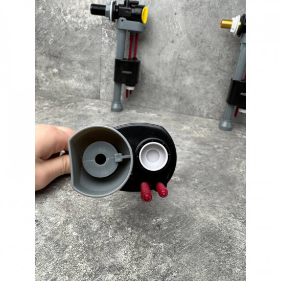 Арматура наповнювальна Koer KT-0108-1/2" з боковим підведенням та латунним різьбленням 1/2" (KR5833