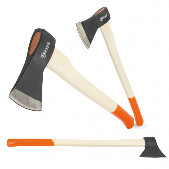 Сокира Polax універсальна, дерев\'яна ручка 1200 г (36-042)