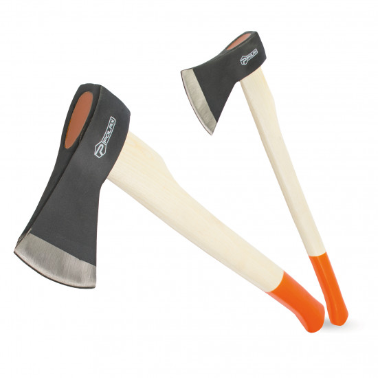 Сокира Polax універсальна, дерев\'яна ручка 1200 г (36-042)