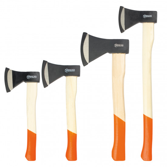 Сокира Polax універсальна, дерев\'яна ручка 1200 г (36-042)