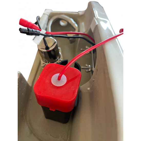 Система управління змивом пісуара Mixxus Premium BEVEL-2301 з ІЧ датчиком, батар.+адаптер 220В (MP6