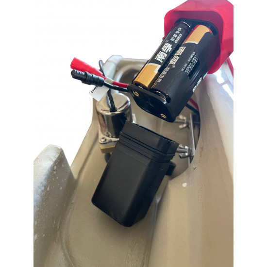 Система управління змивом пісуара Mixxus Premium BEVEL-2301 з ІЧ датчиком, батар.+адаптер 220В (MP6