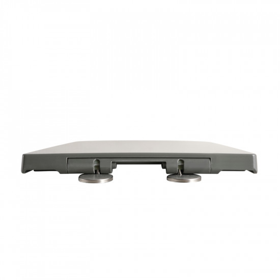 Сидіння-кришка для унітазу Mixxus Premium SEAT COVER QUADRO-2004 GRAY 425х358х32mm дюропласт (MP668