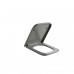 Сидіння-кришка для унітазу Mixxus Premium SEAT COVER QUADRO-2004 GRAY 425х358х32mm дюропласт (MP668