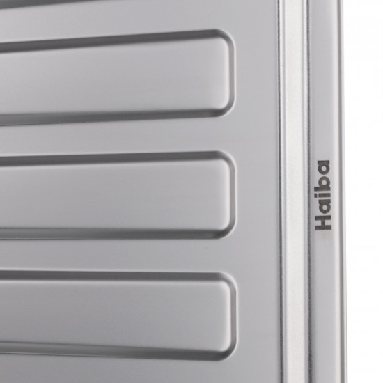 Мийка кухонна HAIBA 74x48 (satin) (HB0561)