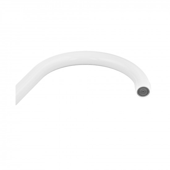 Змішувач для кухні Plamix Diego-011 White (без підведення) (PM0657)