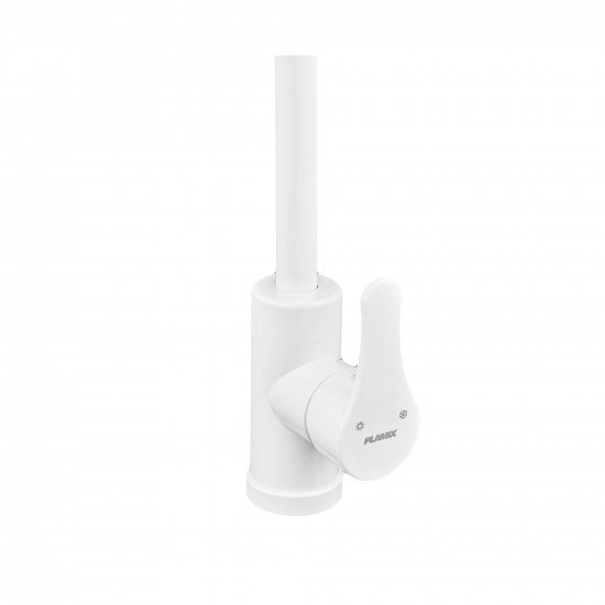 Змішувач для кухні Plamix Diego-011 White (без підведення) (PM0657)