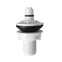 Пластиковый штуцер Koer KT-1402-1/2" к наполняющей арматуре для бачка унитаза подведение 1/2"