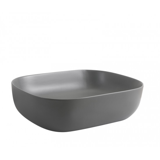 Раковина накладна Mixxus Premium DIVERSE-0115 GRAY 490x395x135mm (MP6650)