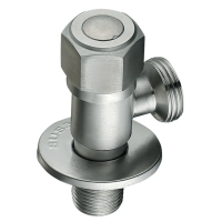 Кран для подключения сантехприборов Mixxus VAL-07-1/2x3/4 из нержавеющей стали SUS304 (MI6810)