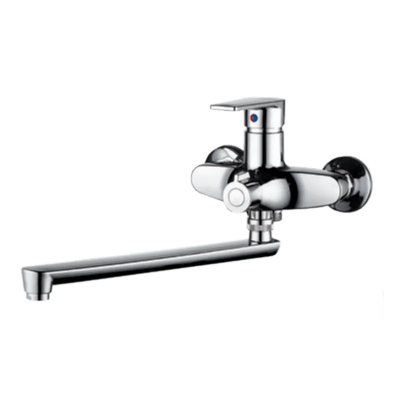 Смеситель для ванной Plamix Oscar-006 Euro.Chrome (без шланга и лейки) (PM0617)