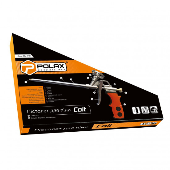 Пистолет для пены Polax Colt (26-012)