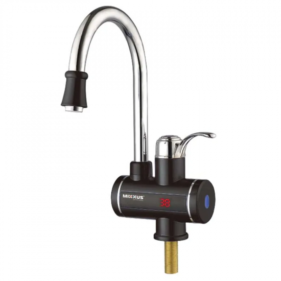 Проточний водонагрівач Mixxus Electra 240-E Black 3 kW (MI2828)