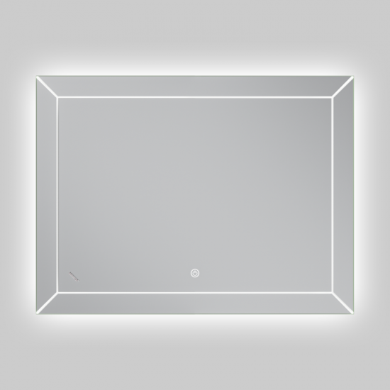 Зеркало Mixxus Premium CUBIC MR14-80x60-REVERSE (LED Touch, Anti-fog, диммер) (MP6648)
