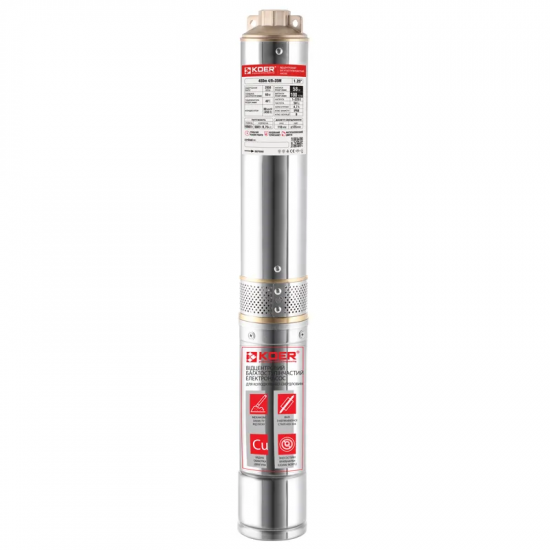 Насос скважин. центробежный Koer 4SDM 4/8 + 35M + пульт (KP2642)