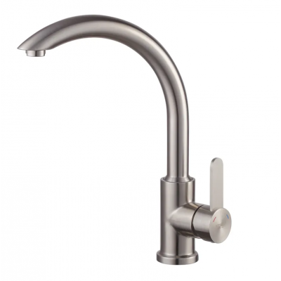 Змішувач для кухні Koer KI-70019-02 (з нерж. сталі) (Колір нерж) (KR4795)