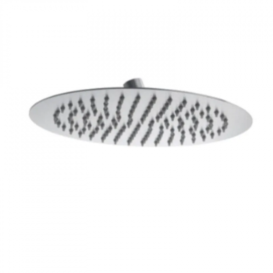 Лійка для душу стельова Zerix SH-005.SUS-25cm (нерж. сталь) (ZX5008)