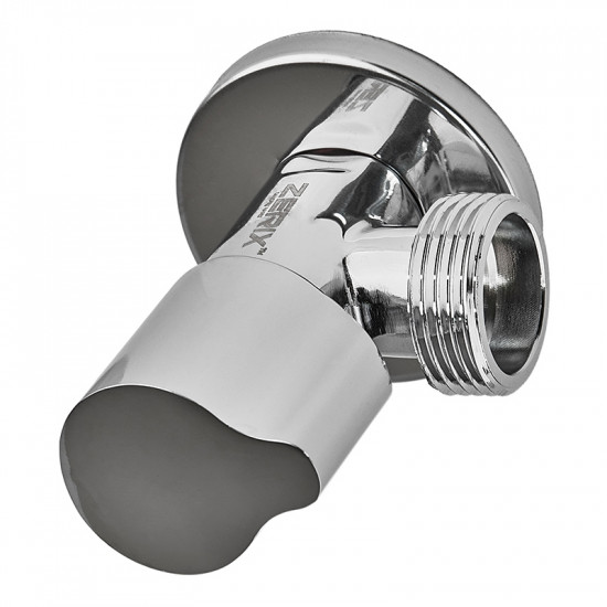 Кран для підключення сантехприладів Zerix BAV-02-1/2x3/4 (ZX5098)