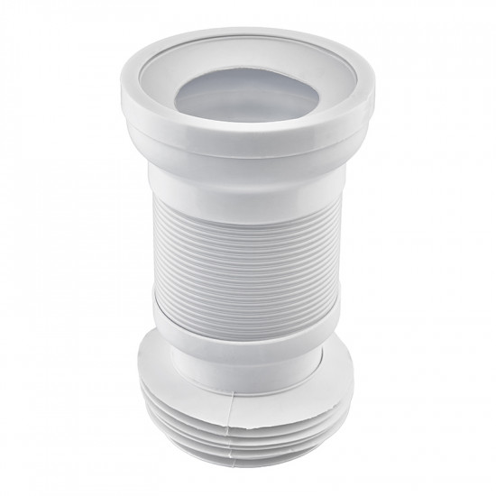 Гофротруба унітазна Zerix GA-02-A (армована) 330 мм для чавунної каналізації (d-110 мм) (ZX5090)