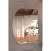 Зеркало настенное Zerix SOLO MOZ01-650x850x100 асимметричное с 3-мя полками (ZX5625)