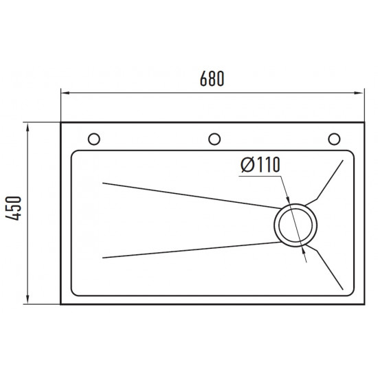 Мойка Zerix ZH6845-SET-05 NANO-BLACK (3.0/0.8) из нерж. стали, комплект (графит) (ZM5579)