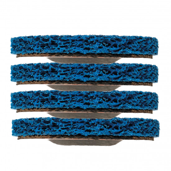 Коло зачисне неткане Polax середньої жорсткості 125 х 22,23 мм (54-108)