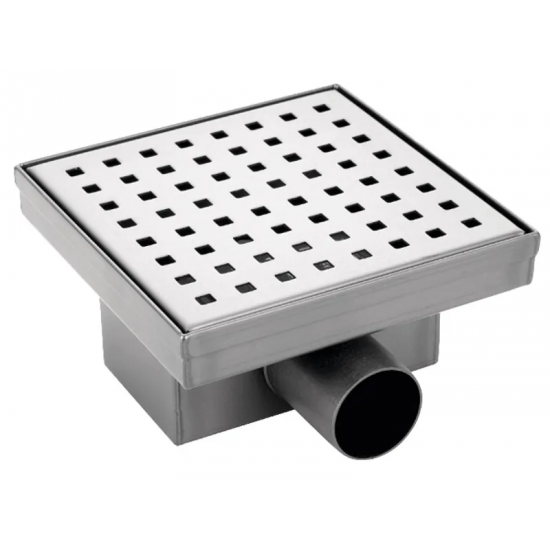 Душовий трап Koer FD02-S150 з нержавіючої сталі SUS304 150x150мм (AC0683)