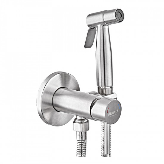 Змішувач для гігієнічного душу Armata SUS-333 (з лійкою) з нерж.сталі  (CH6490)