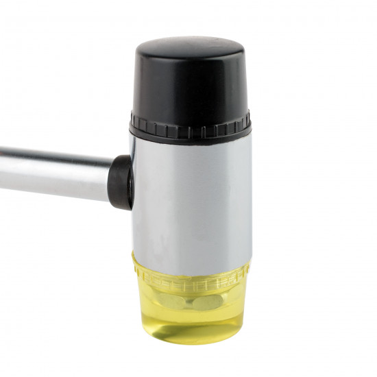 Молоток рихтовочный Polax 400 г сменные головки (36-049)