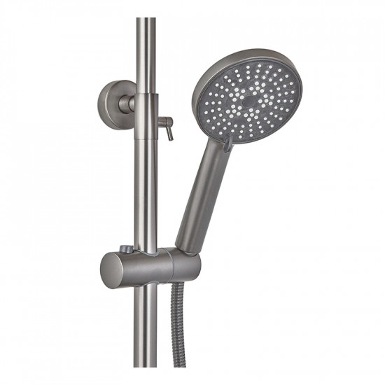 Душова колона із змішувачем Champion SAP-009-J Graphite (нерж. сталь) (CH6165)
