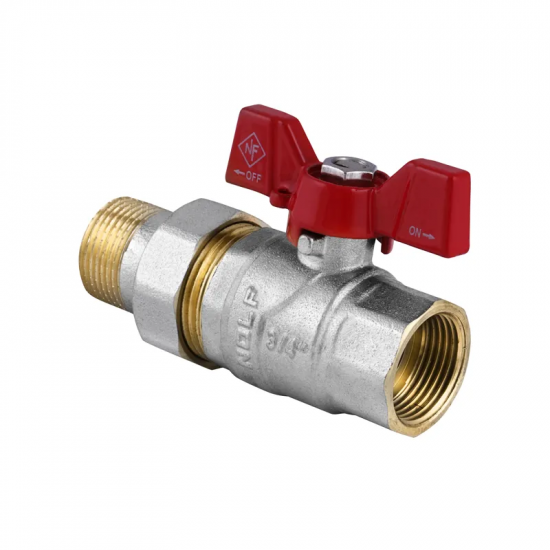 Кран шаровый с американкой 3/4" ГШМ (NF.921) Nolf (NF2962)
