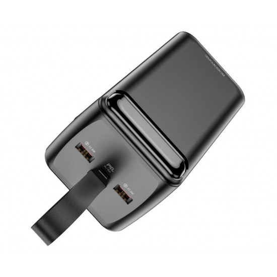 Power Bank Borofone BJ14D 50000mAh PD20W+QC3.0, чорний