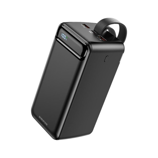 Power Bank Borofone BJ14D 50000mAh PD20W+QC3.0, чорний
