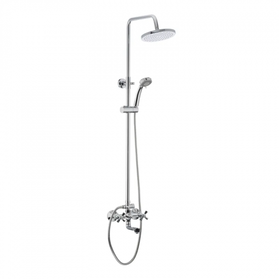 Душова колона зі змішувачем Mixxus Premium Retro Chr-009-J (MI1675)