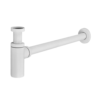 Сифон для умивальника Koer BT-01-03 1 1/4'' (Білий) (KR3409)