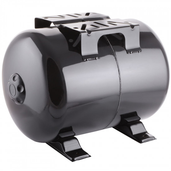 Гидроаккумулятор горизонтальный Koer KHTS-80 (80л, корпус-сталь 1,2 мм, фланец-нержавеющая сталь) (K