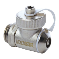 Кран сливной 1/2" Koer KR.1038 (KR2673)