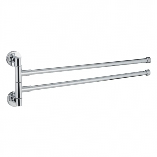 Держатель для полотенец с 2 поворотными планками Zerix LR112 (LL1486)