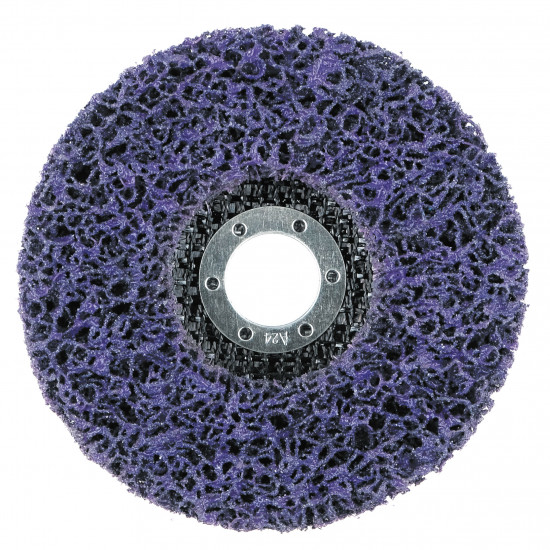 Коло зачисне неткане Polax жорстке 125 х 22,23 мм (54-106)