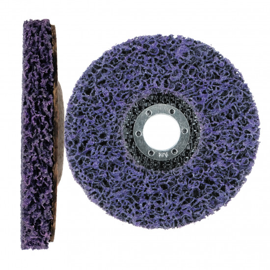 Коло зачисне неткане Polax жорстке 125 х 22,23 мм (54-106)