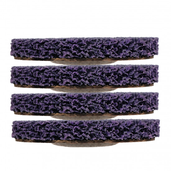 Коло зачисне неткане Polax жорстке 125 х 22,23 мм (54-106)