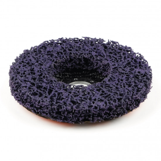 Коло зачисне неткане Polax жорстке 125 х 22,23 мм (54-106)