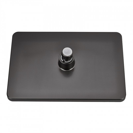 Душова колона із змішувачем та подовжувачем у комплекті Haiba Alex 003-J Graphite (HB3996)