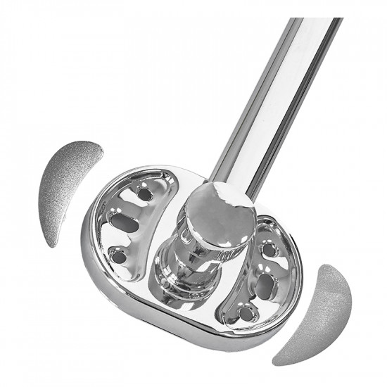 Вішалка для рушників у ванну з 4-ма рухомими гачками Zerix AFB-0115-4 (ZX5052)