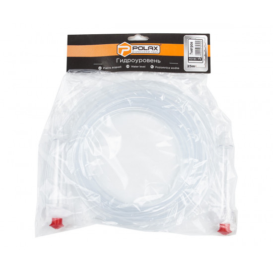 Гідрорівень Polax будівельний 7 м (100-034)