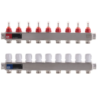 Коллекторный блок с расходомерами Europroduct EP.S1110-09 1 "x9 (EP4985) Коллекторный блок с расходомерами Europroduct EP.S1110-09 1 "x9 (EP4985)