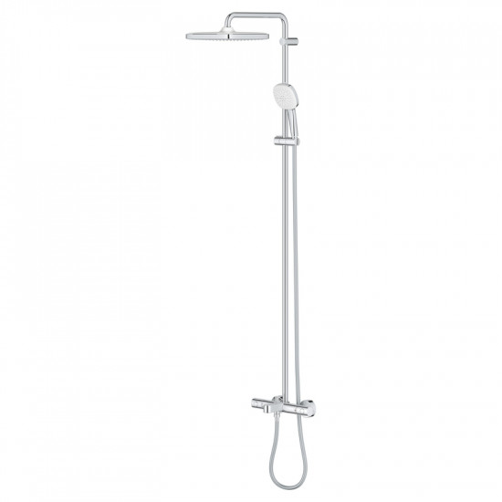 Душова система настінного монтажу з термостатом для ванни Grohe Tempesta System 250 Cube (26691001)
