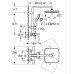 Душова система настінного монтажу з термостатом для ванни Grohe Tempesta System 250 Cube (26691001)