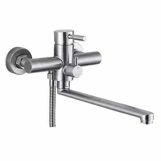 Змішувач для ванни Haiba SUS-006 EURO з нержавіючої сталі SUS304 (HB9610)