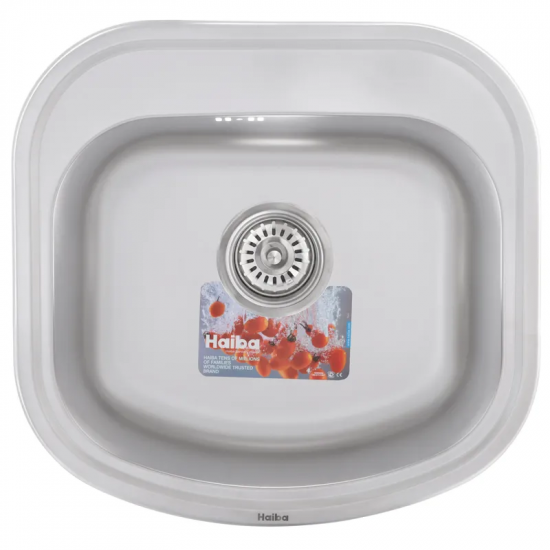 Мийка кухонна HAIBA 49x47 (satin) (HB0537)